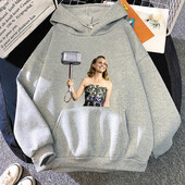 Natalie Jane, imprimare grafică, hanorace cu glugă, gotice, confortabile, haine hip hop cu mâneci lungi, hanorace punk Moletom