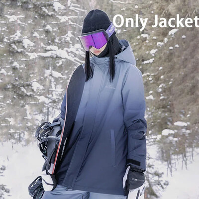 Nove jakne za snowboarding, zimske, vjetrootporne, 2025, ženske skijaške majice, široke kapute za skijanje, gradijent, vodootporna odjeća za snijeg, muškarci