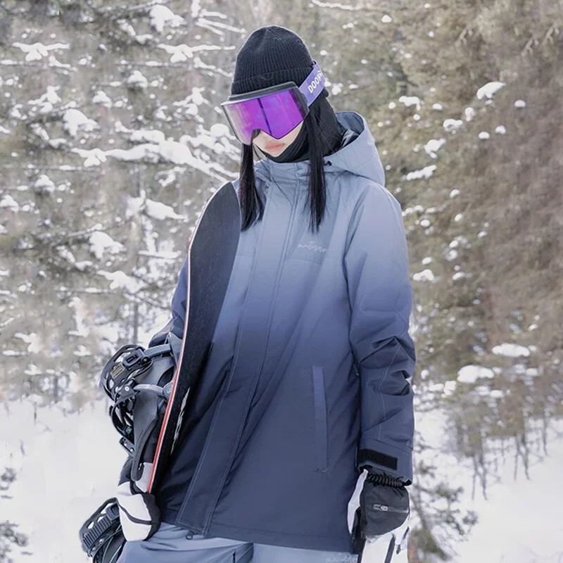 Nove jakne za snowboarding, zimske, vjetrootporne, 2025, ženske skijaške majice, široke kapute za skijanje, gradijent, vodootporna odjeća za snijeg, muškarci