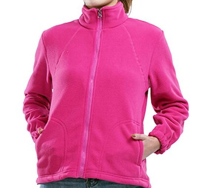 Jachetă cu mânecă lungă rafinată din fleece granulată pentru femei Hanorac cu glugă, primăvară, toamnă, ocazional, cu buzunar cu fermoar, hanorac cu gât roscat