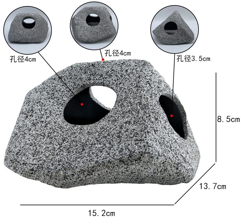 Žuvų rezervuaras Molio puodai Kraštovaizdžio akvariumo reikmenys Mažos žuvies krevetės Cichlidų išvengimo rezervuaras Vandens augalai Neršto rezervuaro namas Keraminis skylės akmuo