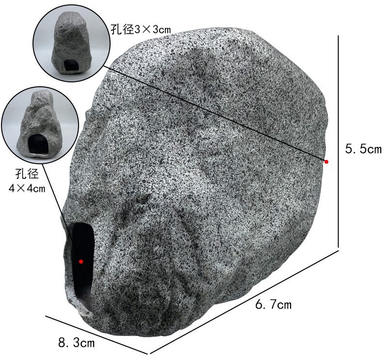 Žuvų rezervuaras Molio puodai Kraštovaizdžio akvariumo reikmenys Mažos žuvies krevetės Cichlidų išvengimo rezervuaras Vandens augalai Neršto rezervuaro namas Keraminis skylės akmuo