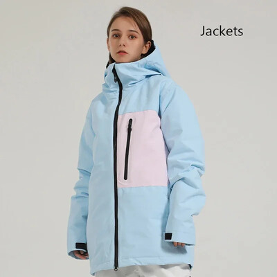 Nove ženske vrhunske skijaške jakne, sportovi na otvorenom, planinske jakne za daskanje na snijegu, muške tople, otporne na vjetar, vodootporne skijaške odijele, zimska odjeća, kaput
