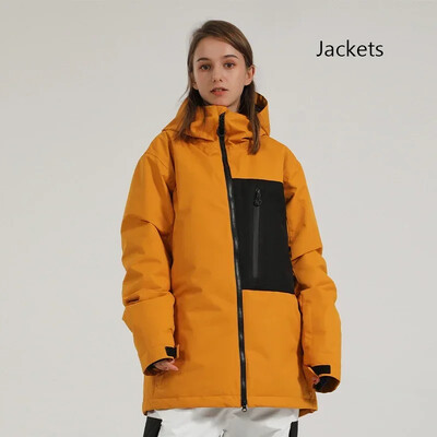 Nove ženske vrhunske skijaške jakne, sportovi na otvorenom, planinske jakne za daskanje na snijegu, muške tople, otporne na vjetar, vodootporne skijaške odijele, zimska odjeća, kaput