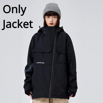 Jakna za snowboard za par Muška sportska odjeća za skijanje Široke prozračne majice za snijeg Ženska topla s pamučnim sportskim kaputom Zimska odjeća za snijeg