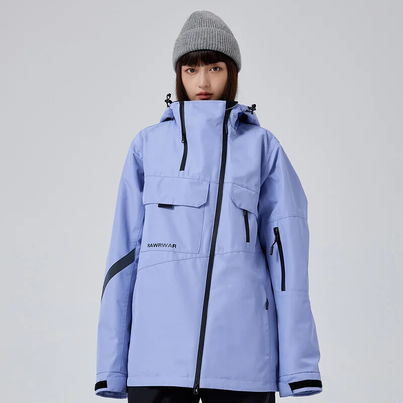 Jakna za snowboard za par Muška sportska odjeća za skijanje Široke prozračne majice za snijeg Ženska topla s pamučnim sportskim kaputom Zimska odjeća za snijeg