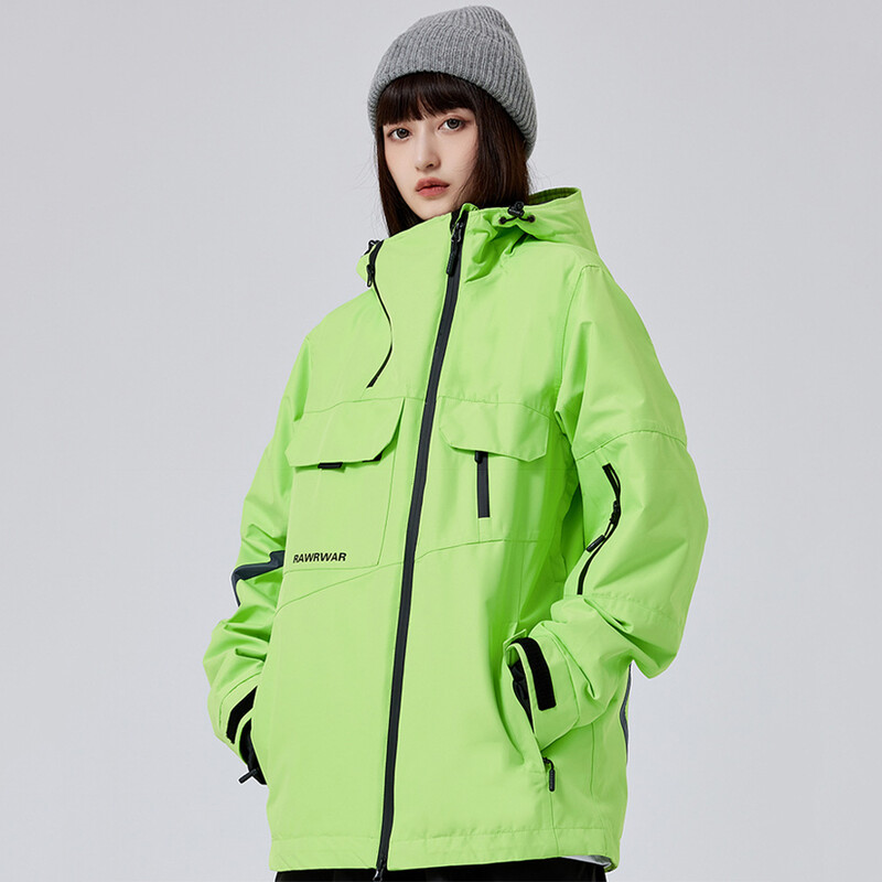 Jakna za snowboard za par Muška sportska odjeća za skijanje Široke prozračne majice za snijeg Ženska topla s pamučnim sportskim kaputom Zimska odjeća za snijeg