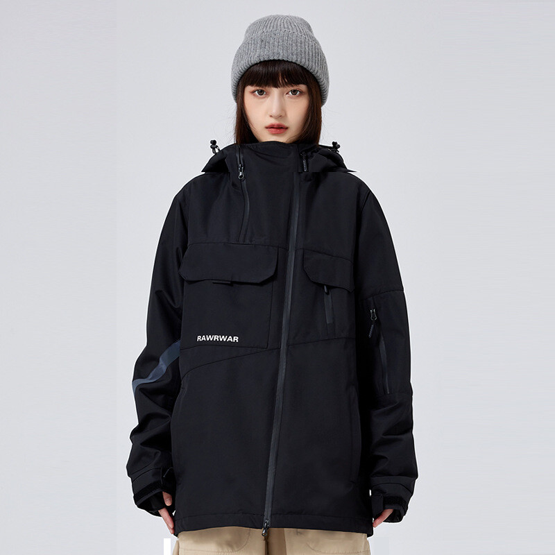 Jakna za snowboard za par Muška sportska odjeća za skijanje Široke prozračne majice za snijeg Ženska topla s pamučnim sportskim kaputom Zimska odjeća za snijeg