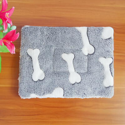 Podebljana flanelska topla prostirka za pse za jesen i zimu Udobna i meka prostirka za spavanje za kućne ljubimce za mačke i gnijezda kućnih ljubimaca