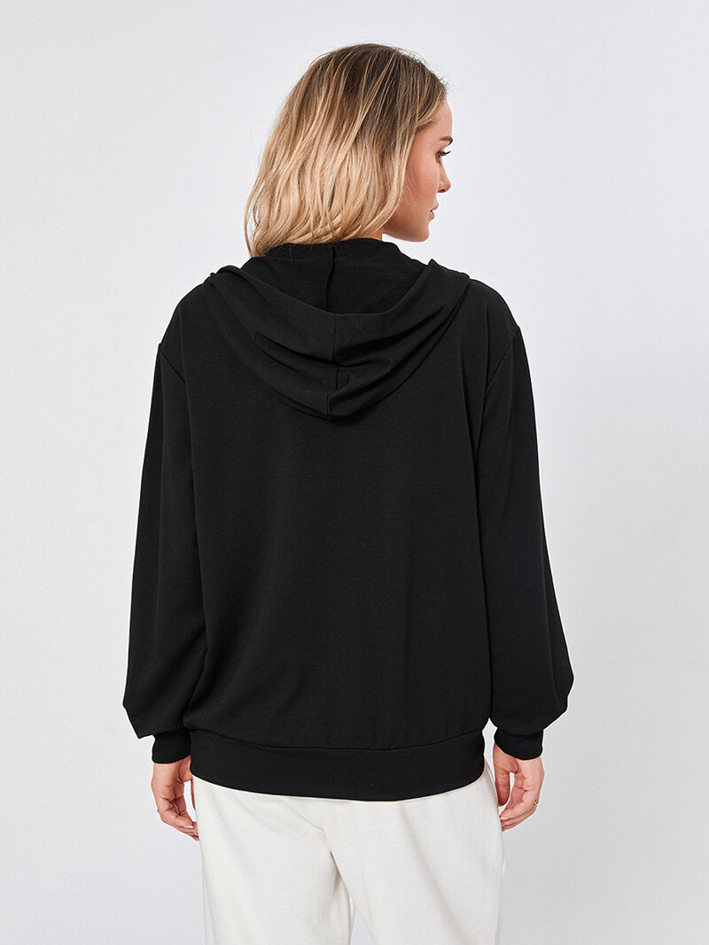 y2k pentru femei, gri cu aripi cu imprimeu Fairycore, hanorace, haină gotică cu mânecă lungă, fermoar, hanorac supradimensionat, jachetă retro Harajuku, îmbrăcăminte de stradă