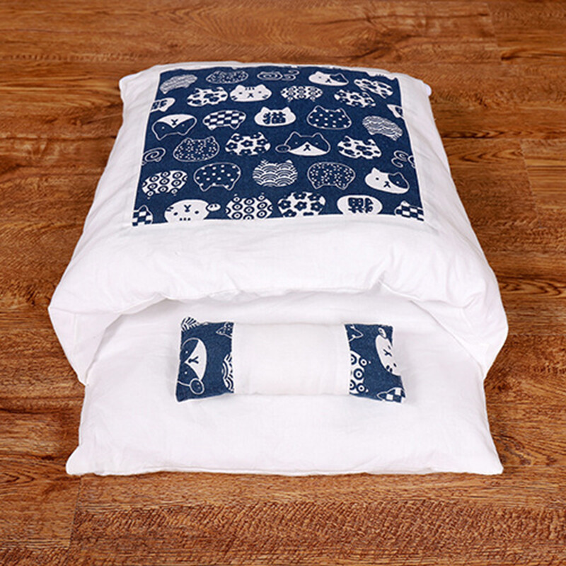 Novi mačji krevet Deep Sleep Caves Topla mačka vreća za spavanje Zimska odvojiva mačka i pas Kućica za kućne ljubimce Krevet s jastukom za kućne ljubimce