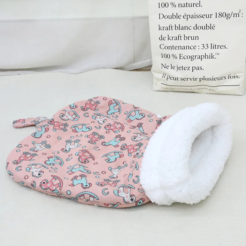 Jesenska i zimska topla vreća za spavanje za kućne ljubimce, toplo gnijezdo za mačke od janjećeg runa, rupa za bušenje, posteljina, poluzatvoreno gnijezdo za pse, prikladno za pse