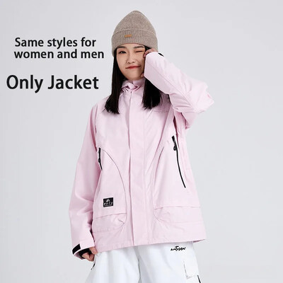 2025 páros sídzsekik női vízálló szélálló téli pamut kültéri hóruhák kabátok meleg vastag férfi snowboard sífelsők