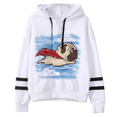 Pug hanorace femei stil coreean hanorace estetice femei îmbrăcăminte stil coreean