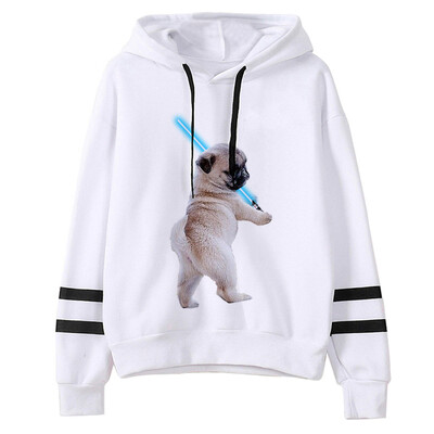 Pug hanorace femei stil coreean hanorace estetice femei îmbrăcăminte stil coreean