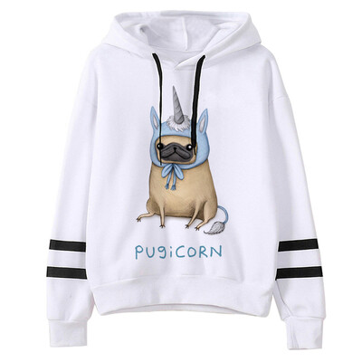 Pug hanorace femei stil coreean hanorace estetice femei îmbrăcăminte stil coreean