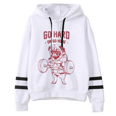 Pug hanorace femei stil coreean hanorace estetice femei îmbrăcăminte stil coreean