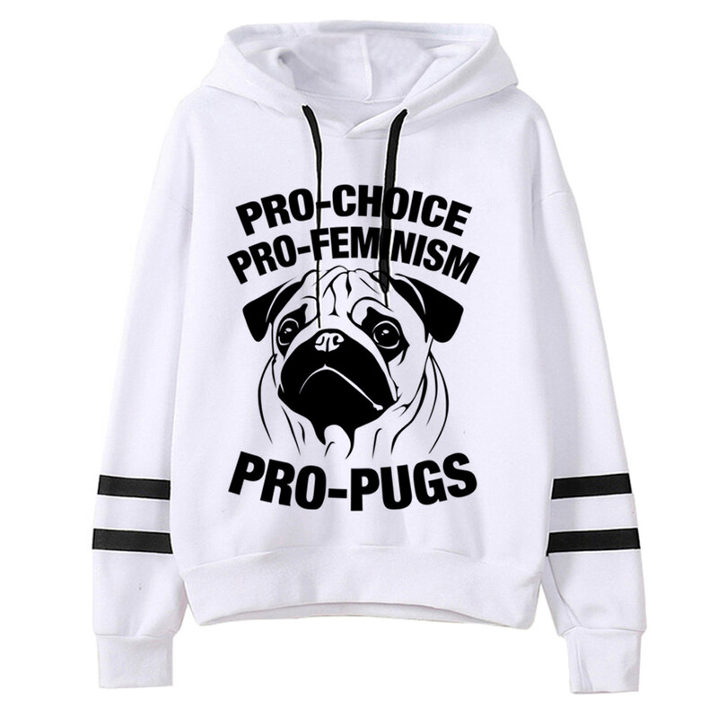Pug hanorace femei stil coreean hanorace estetice femei îmbrăcăminte stil coreean