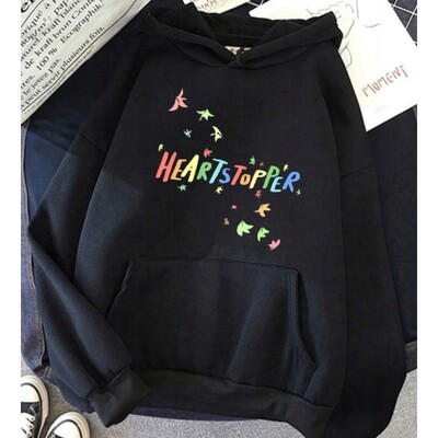 Visokokvalitetna nova modna ženska odjeća iz 2024. Pulover s kapuljačom s printom u srcu, ženski gornji dio trenirke od čistog pamuka