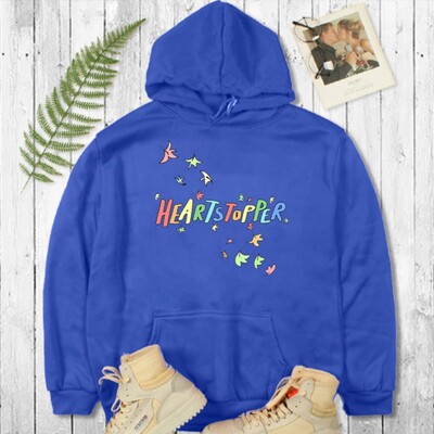 Visokokvalitetna nova modna ženska odjeća iz 2024. Pulover s kapuljačom s printom u srcu, ženski gornji dio trenirke od čistog pamuka