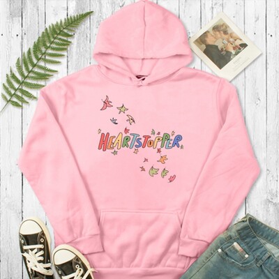 Visokokvalitetna nova modna ženska odjeća iz 2024. Pulover s kapuljačom s printom u srcu, ženski gornji dio trenirke od čistog pamuka