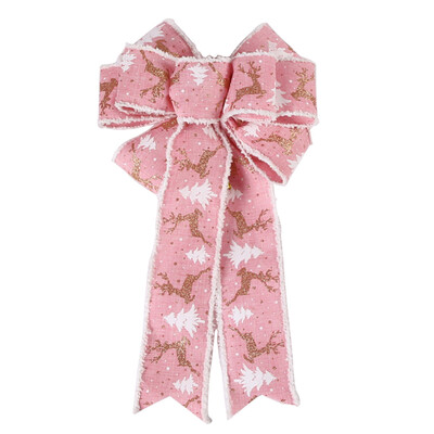 Nine Ears Crvene rozete Mašne Ukrasi Mašne 41*24CM Potrepštine za svečane zabave Novo za Noć vještica Dekoracija za vrata