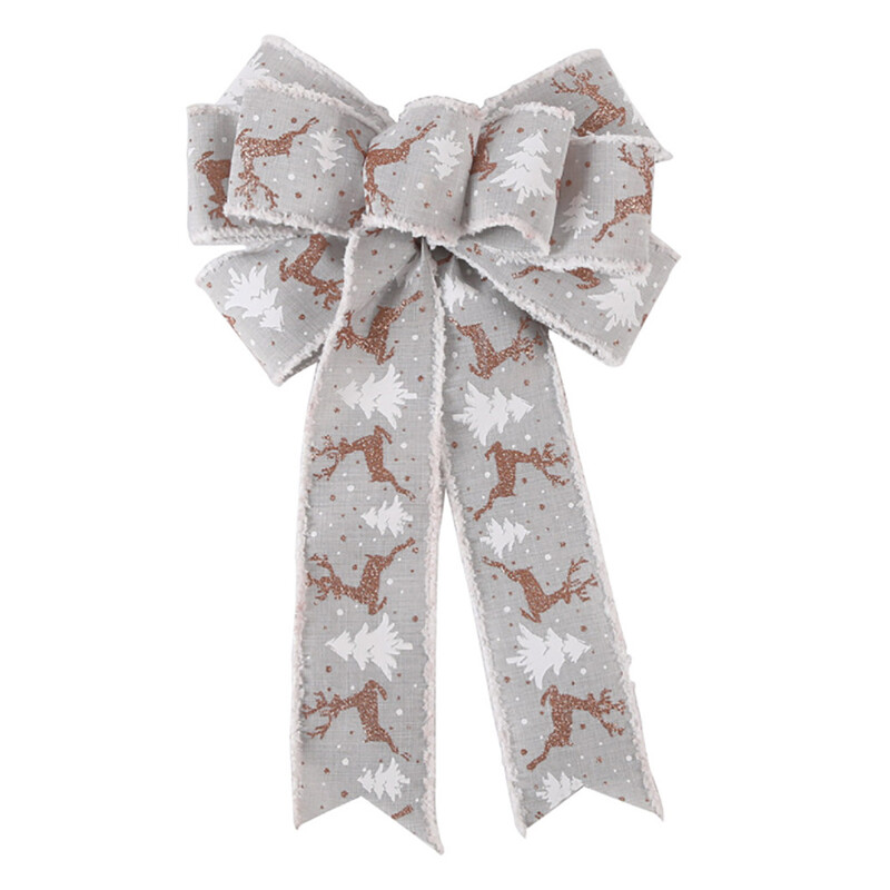 Nine Ears Crvene rozete Mašne Ukrasi Mašne 41*24CM Potrepštine za svečane zabave Novo za Noć vještica Dekoracija za vrata