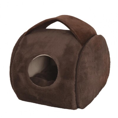 Πτυσσόμενο κρεβάτι για γάτας για χειμερινά κατοικίδια, βίλα για σκύλους, σπίτι για σκύλους, αποσπώμενη φωλιά, ζεστό κλειστό καναπέ σε σπήλαιο, προμήθειες για κατοικίδια лежанка для собак