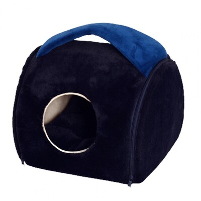 Πτυσσόμενο κρεβάτι για γάτας για χειμερινά κατοικίδια, βίλα για σκύλους, σπίτι για σκύλους, αποσπώμενη φωλιά, ζεστό κλειστό καναπέ σε σπήλαιο, προμήθειες για κατοικίδια лежанка для собак