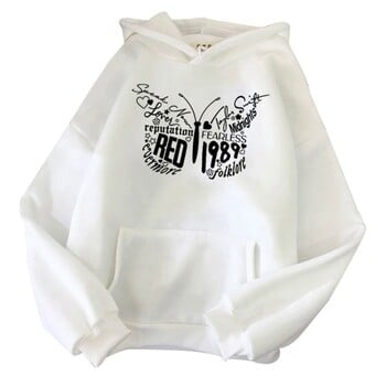 Taylor Midnight Hoodie Vote Music Printed Cotton Hoodie για άνδρες και γυναίκες για φθινόπωρο και χειμώνα Plus μόδας κασμίρ Ζεστό κουκούλα