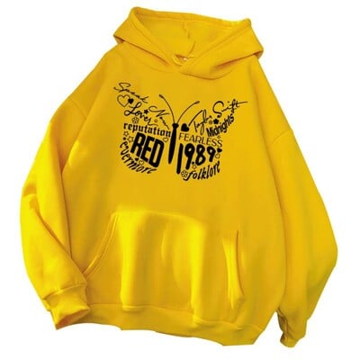 Taylor Midnight Hoodie Balsojuma mūzikas apdrukāta kokvilnas kapuce vīriešiem un sievietēm rudens un ziemas plus kašmira modes silta kapuce