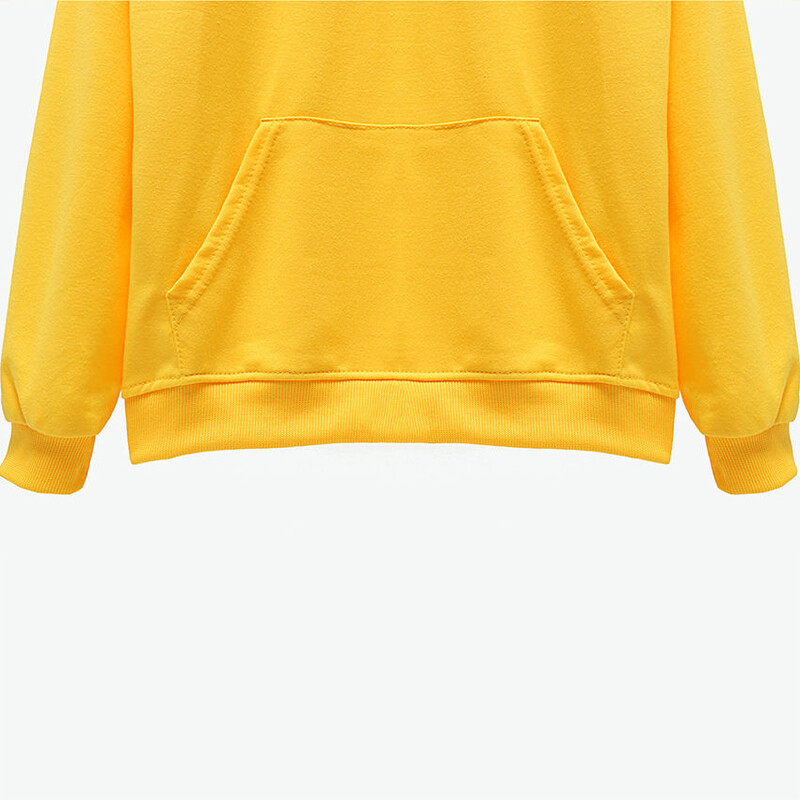 Jauns pavasara rudens apģērbs Divslāņu cepure plāns mētelis brīvs vienkrāsains sieviešu džemperis Pulovers melns kapuces ķengura kabata