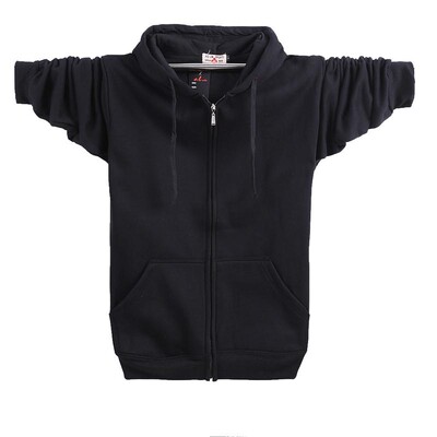 Moda Toamnă Iarnă, 95% bumbac, cu fermoar, cu glugă, pentru femei și bărbați, cu fermoar, haină lungă din catifea, cu glugă, albastru