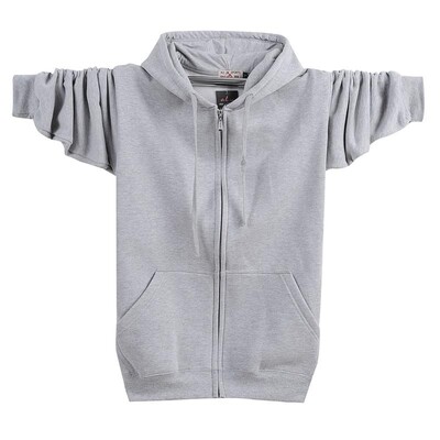 Moda Toamnă Iarnă, 95% bumbac, cu fermoar, cu glugă, pentru femei și bărbați, cu fermoar, haină lungă din catifea, cu glugă, albastru