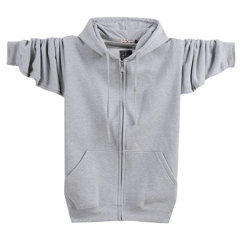 Moda Toamnă Iarnă, 95% bumbac, cu fermoar, cu glugă, pentru femei și bărbați, cu fermoar, haină lungă din catifea, cu glugă, albastru