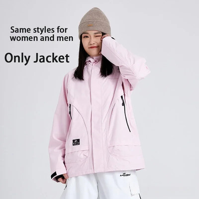 Nove zimske skijaške jakne Vodootporne otporne na vjetar Snowboard 2025 Pamuk Tople debele snježne majice Odjeća za skijanje na otvorenom Kaputi Muškarci Žene