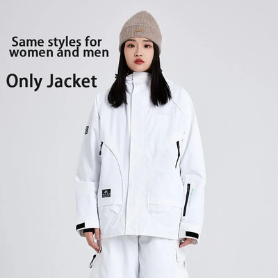 Nove zimske skijaške jakne Vodootporne otporne na vjetar Snowboard 2025 Pamuk Tople debele snježne majice Odjeća za skijanje na otvorenom Kaputi Muškarci Žene