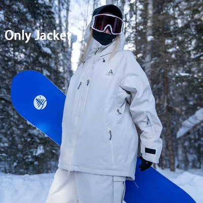 Tople jakne za skijanje otporne na vjetar 2025. Zima 3L Nove široke debele kapute za skijanje na otvorenom Gornje odjeće za snijeg Ženske Muške
