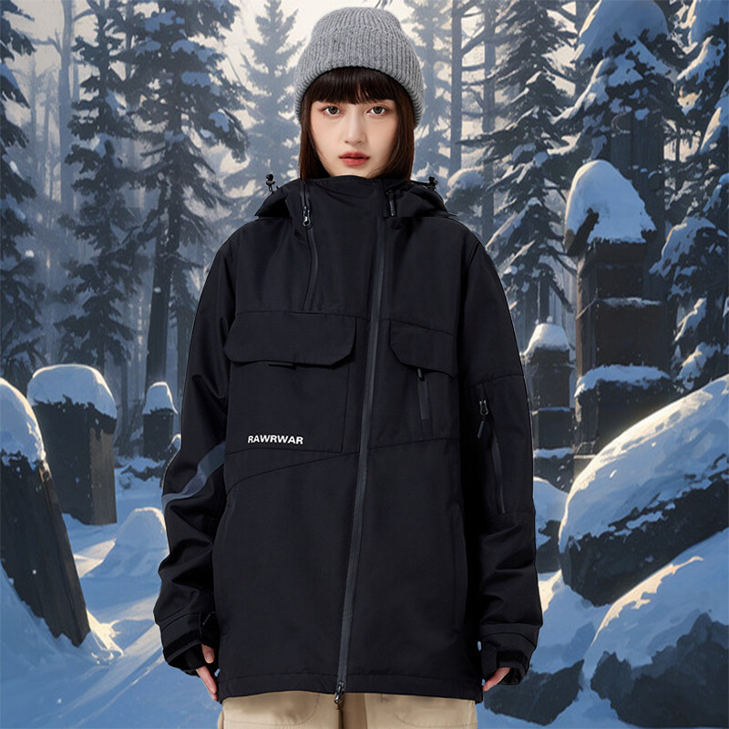 Jachetă de schi 2025 Jachetă de sport Jachetă de zăpadă Topuri de zăpadă Îmbrăcăminte de snowboard pentru adulți Iarnă cuplu lejer respirabil îmbrăcăminte caldă de schi pentru femei