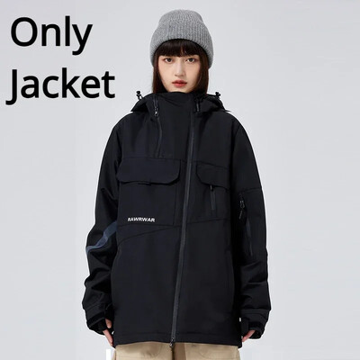 Jachete de schi de iarnă în aer liber 2025, îmbrăcăminte pentru snowboarding, îmbrăcăminte de schi, largi, respirabil, din bumbac termic