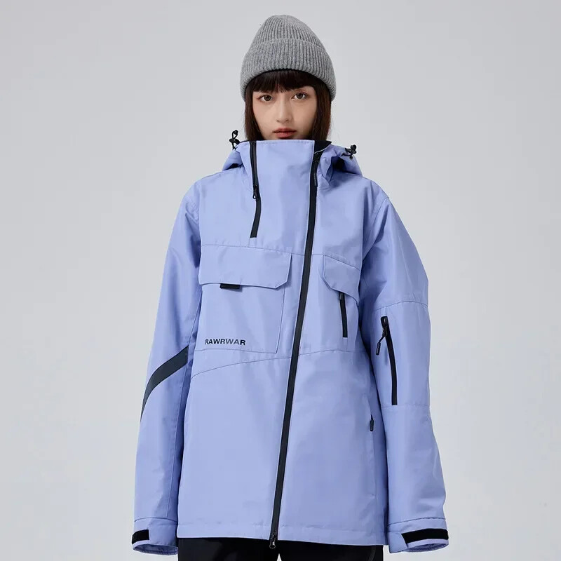 Jachete de schi de iarnă în aer liber 2025, îmbrăcăminte pentru snowboarding, îmbrăcăminte de schi, largi, respirabil, din bumbac termic