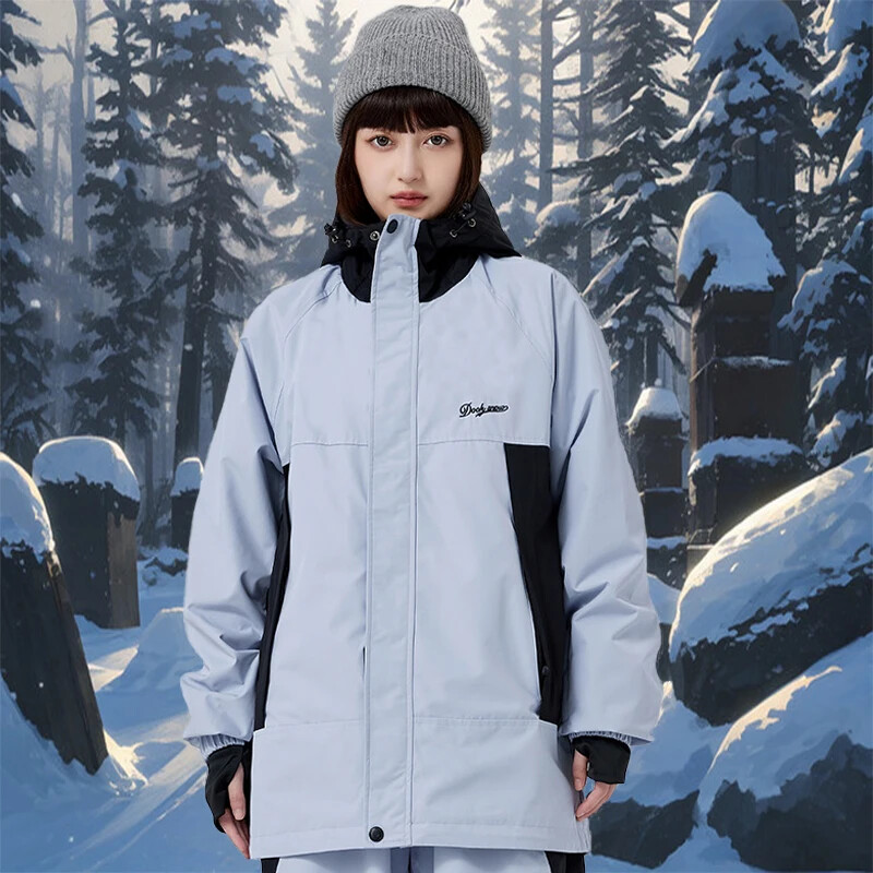 Snowboarding Odjeća s kapuljačom Gornji kaput Zima Topla 2025 Jakne za snijeg Ženske široke muške Vjetrootporne Vodootporne Skijaške snježne majice