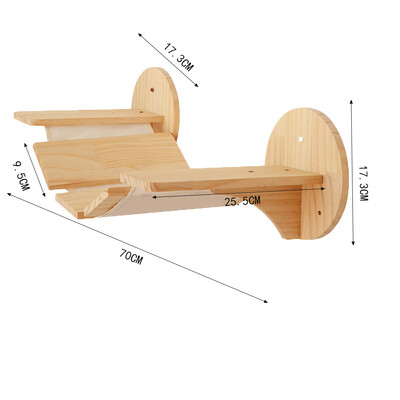 Viseći most za mačke Kavez za mačke Užad od sisala Ljestve Namještaj za kućne ljubimce Mjesec Viseća mreža Mačka Stablo Toranj Pedala Aktivnost mačke Spavanje