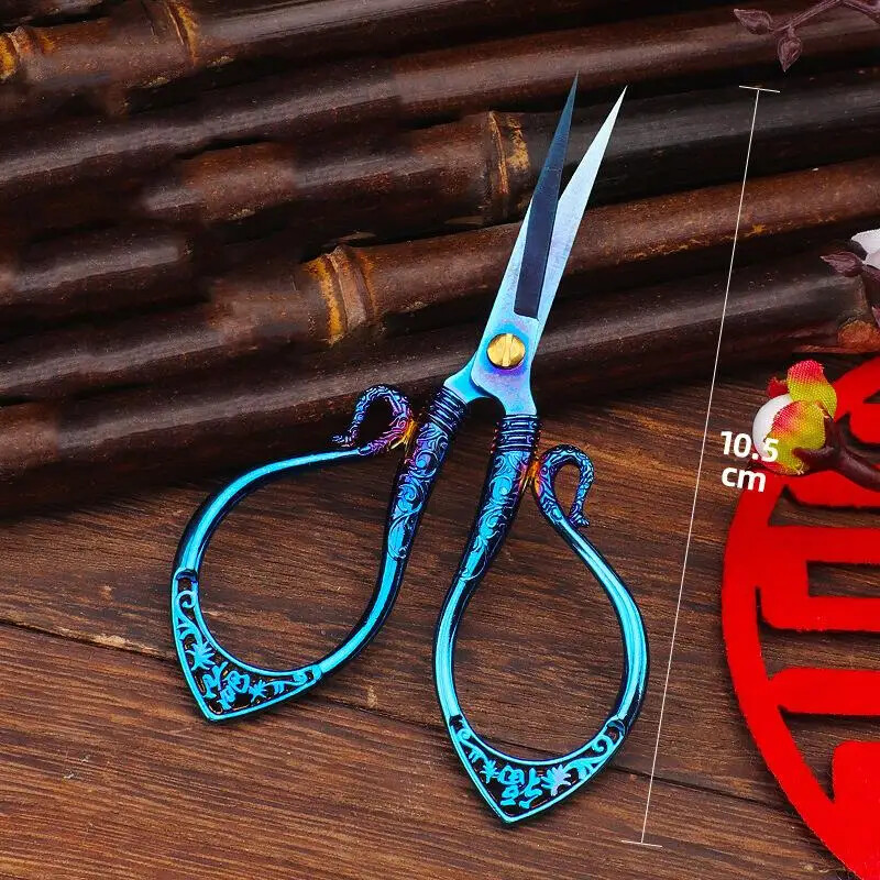 Antikne male škare za vezenje Retro šivanje križem Vintage škare za DIY šivanje Konac za rezanje tkanine Ručni rad