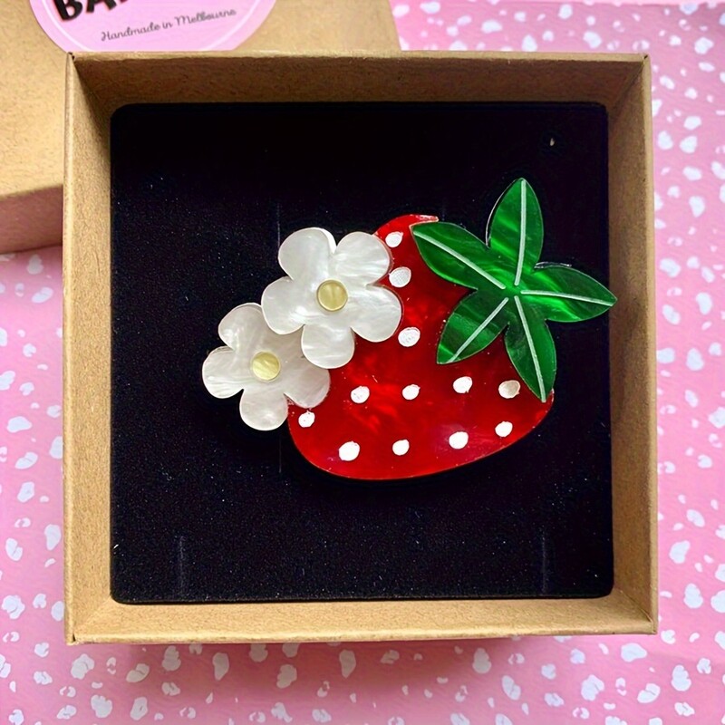 Voće Broševi Igle Jagode Igle Slatko voće Igle za revere Broševi Značke za djevojčice Ženska odjeća Ruksaci Jakne Šeširi