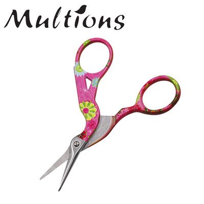 Vintage Stork šūšanas šķēres nerūsējošā tērauda izšūšanai un šūšanas šķēres audumiem drēbnieka šķēres DIY rokdarbu instrumenti