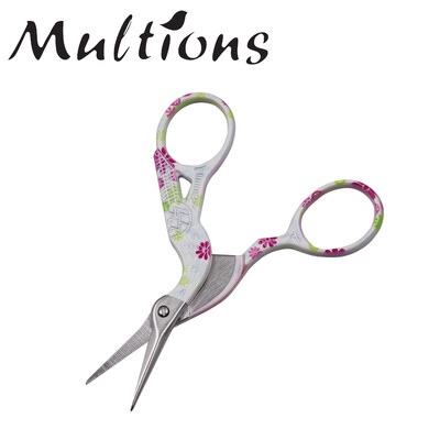 Vintage Stork šūšanas šķēres nerūsējošā tērauda izšūšanai un šūšanas šķēres audumiem drēbnieka šķēres DIY rokdarbu instrumenti