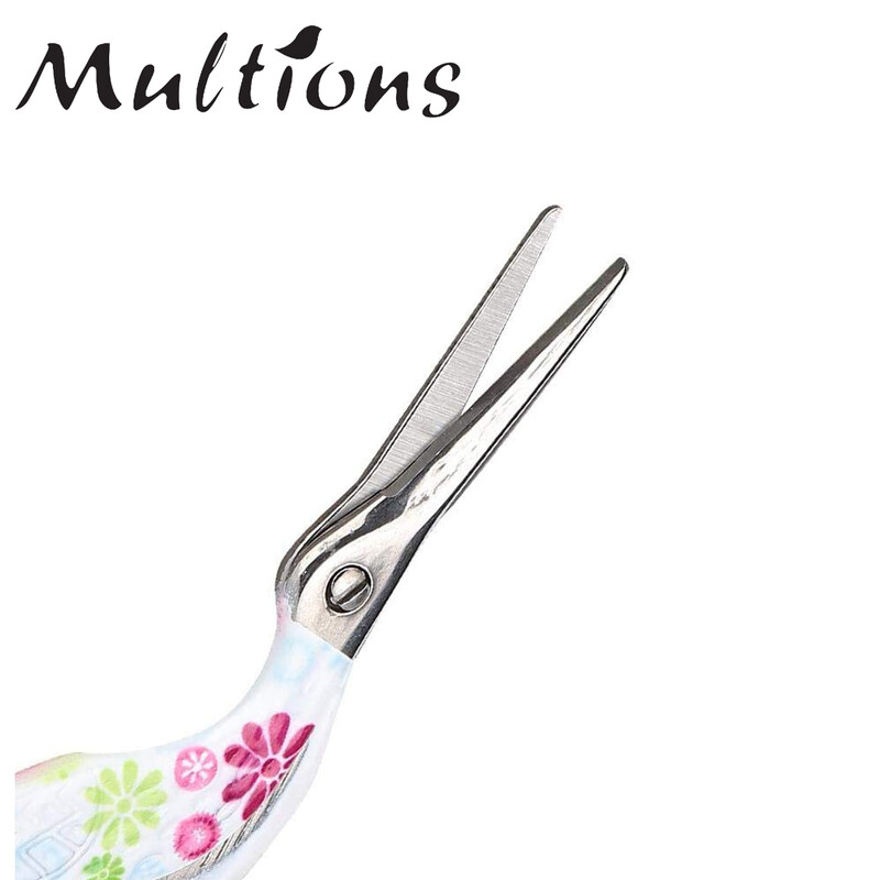 Vintage Stork šūšanas šķēres nerūsējošā tērauda izšūšanai un šūšanas šķēres audumiem drēbnieka šķēres DIY rokdarbu instrumenti