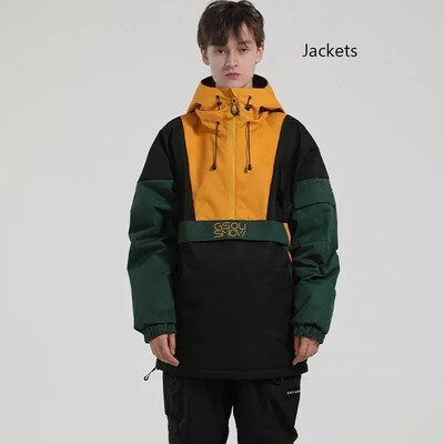 Jachetă de schi de iarnă 2025 pentru cupluri noi pentru femei Topuri Hanorac pentru bărbați Jachetă de snowboard în aer liber haine de schi Pro haină de zăpadă rezistentă la vânt