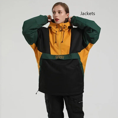 Jachetă de schi de iarnă 2025 pentru cupluri noi pentru femei Topuri Hanorac pentru bărbați Jachetă de snowboard în aer liber haine de schi Pro haină de zăpadă rezistentă la vânt